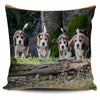 Bunch of Beagles Pillow Cover