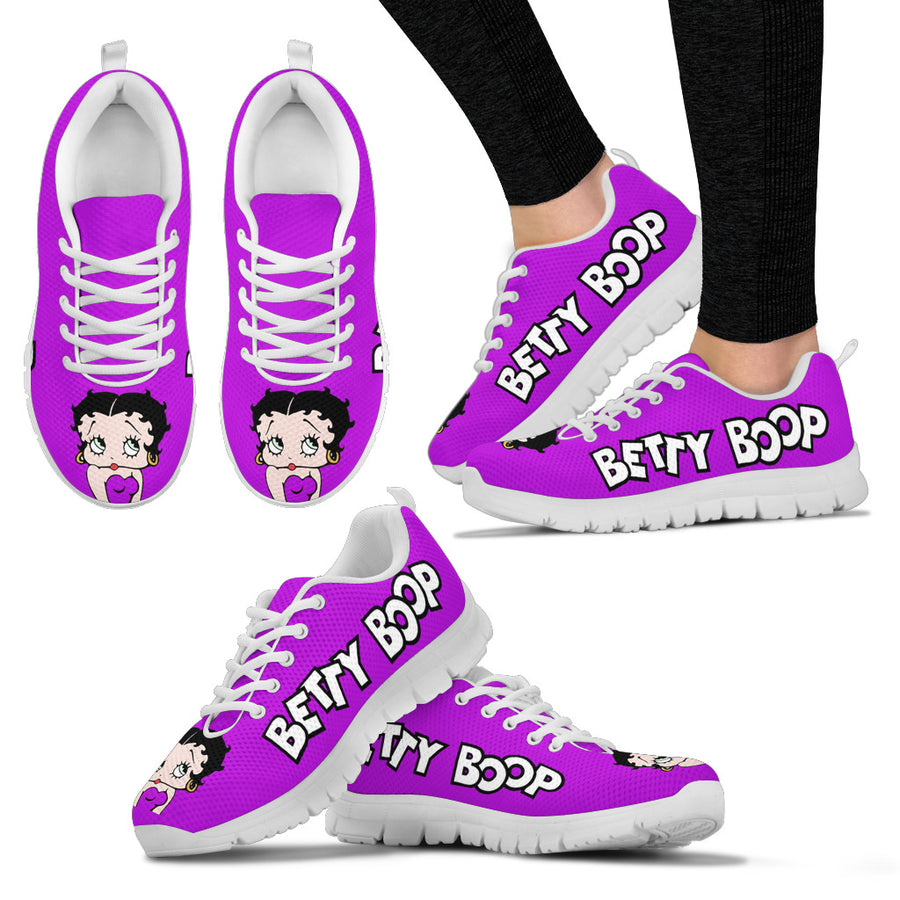Purple Betty Boop - Sneakers