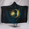 Gold Sun and Moon - Hooded Blanket