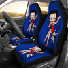 Blue Betty Boop - Car Seat Covers