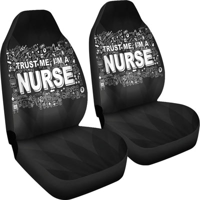 Trust Me I'M A Nurse - Car Seat Covers (Set of 2)