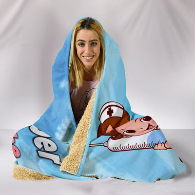 Funny Nurse - Hooded Blanket