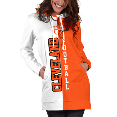 Cleveland Football - Hoodie Dress