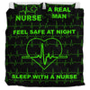 Sleep With Nurse Green - Bedding Set