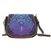 Purple Butterfly Saddle Bag