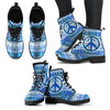 Bus and Hippie Peace Women's Leather Boots