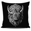 BISON ORNATE ANIMAL PILLOW COVER