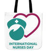 International Nurses Day - Linen Tote Bag