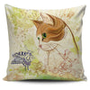 Cat and Butterfly 2 Pillow Cover