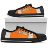 Football Orange & Black Premium Low Top Shoes