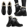 Odins Raven - Faux Fur Leather Boots