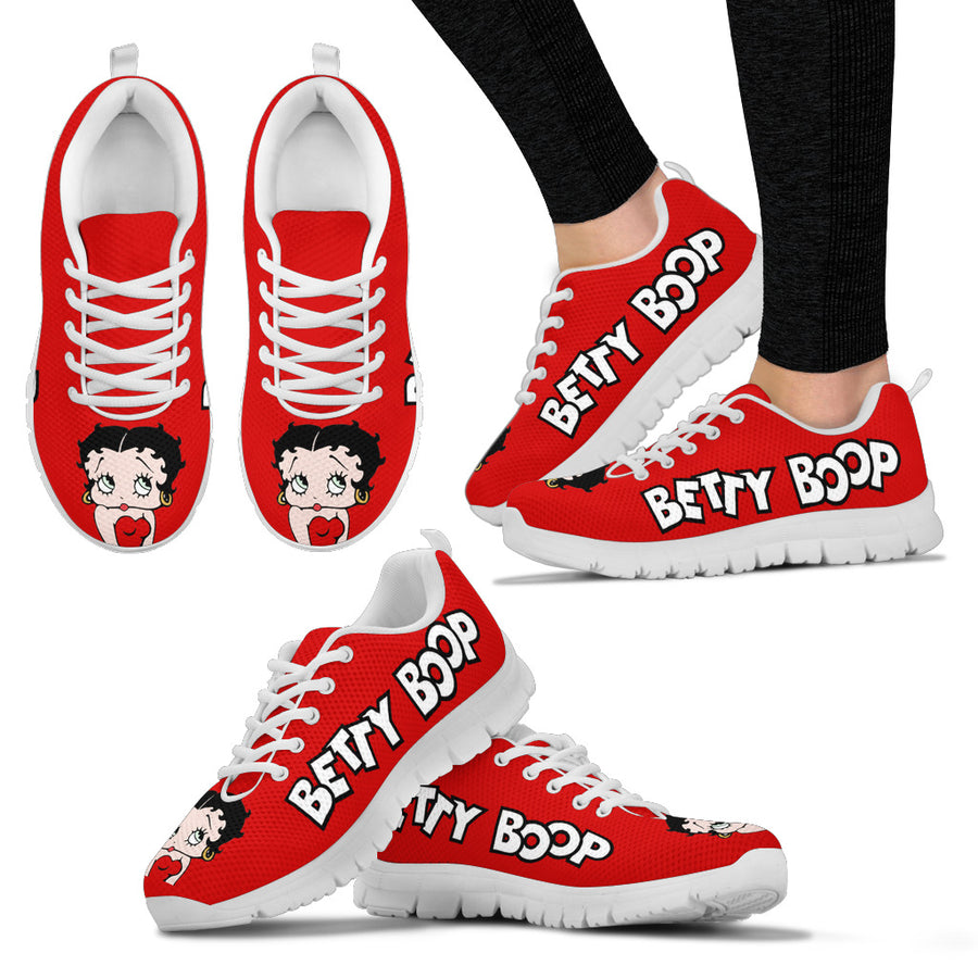 Red Betty Boop - Sneakers