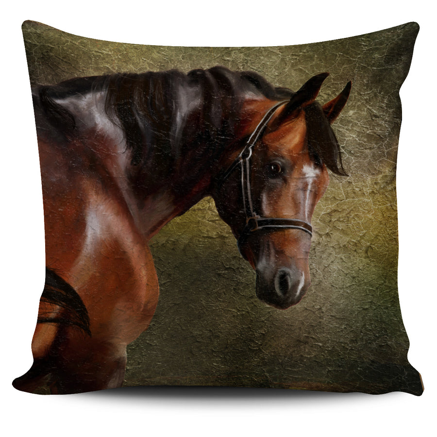 Chestnut Horse Pillow Cover
