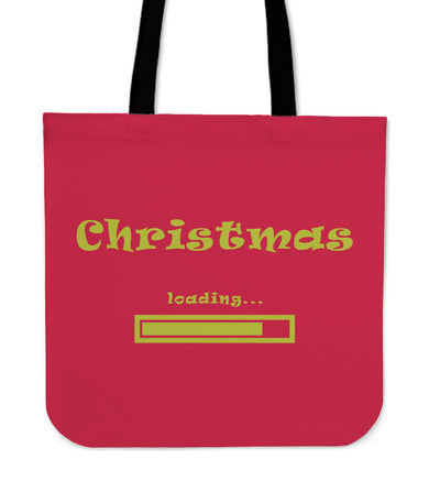 Christmas loading - Linen Tote Bag