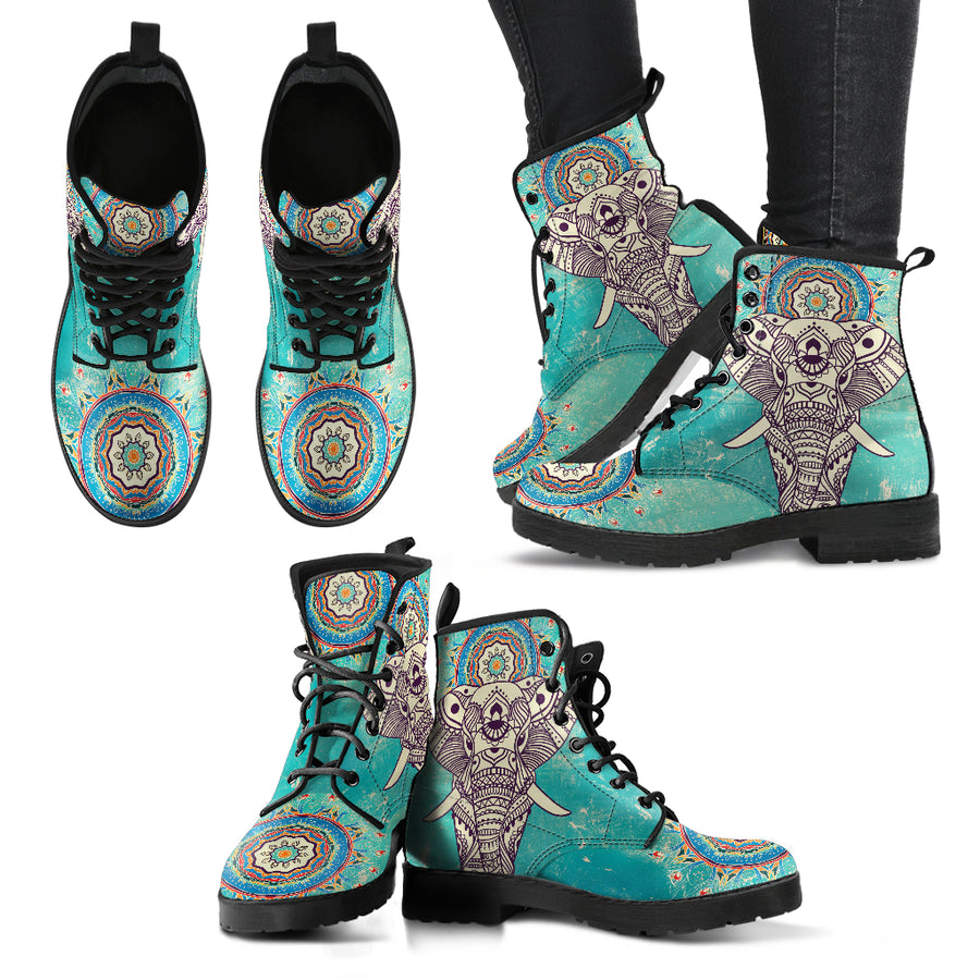 Elephant Mandala - Boots