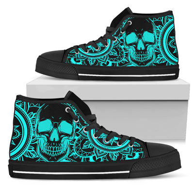 Aqua Mandala High Tops