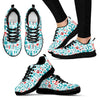 Nurse Pattern Black Sole Sneakers