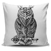GREAT HORNED OWL PILLOW COVER