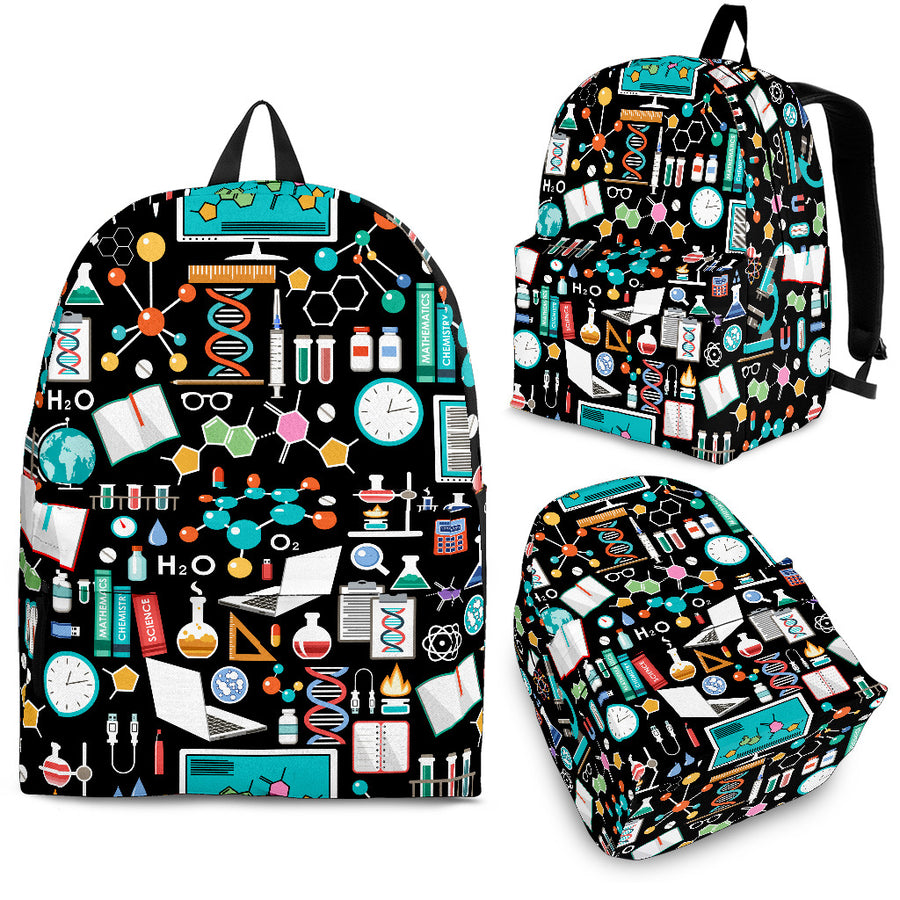 Science Pattern - Backpack