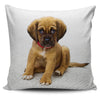 Puppy on Carpet Watercolor - Pillow Cover