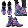 Peace Mandala Women's Leather Boots