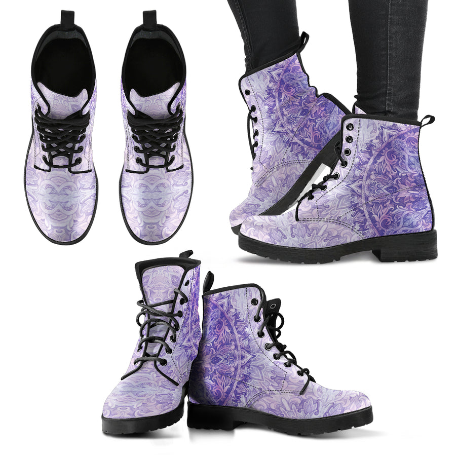 Mandala Women's Leather Boots