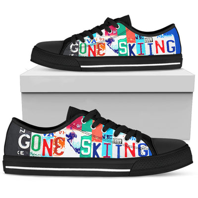 Gone Skiing - Low Top