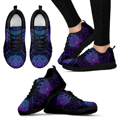 Purple Butterfly - Sneakers