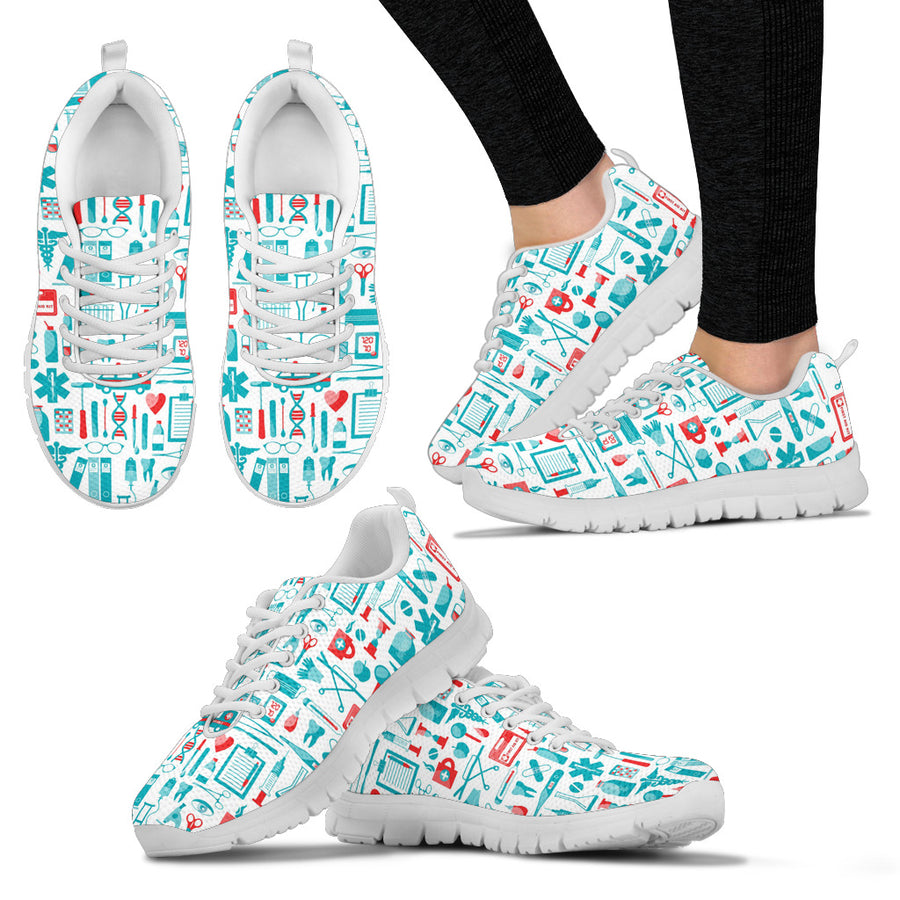 Nurse White Sole Women's Sneakers