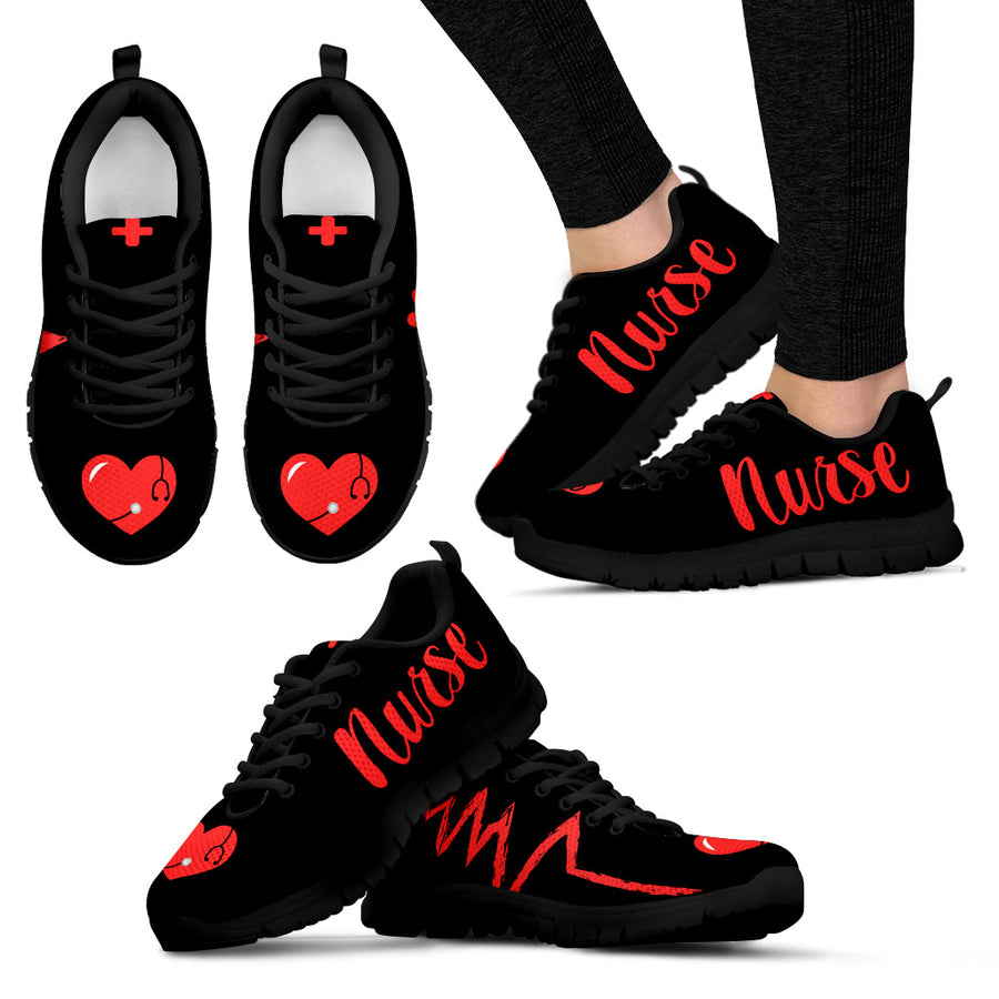 Nurse - Black Sole - Women's Sneakers