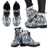 Floral Peace Handcrafted Boots