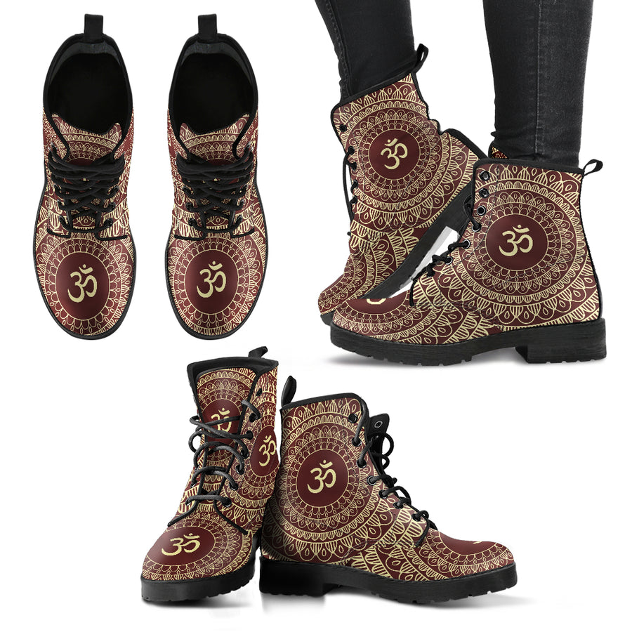 Ohm Mandala Women's Leather Boots