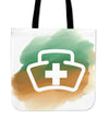 Nurse Cross - Linen Tote Bag