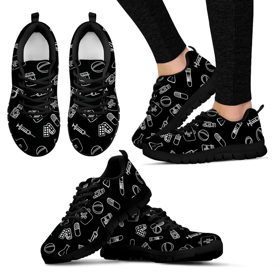 Nurse Sneakers - Black