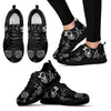Calavera Sneakers Black And White