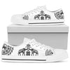 Elephant Mandala - Low Tops