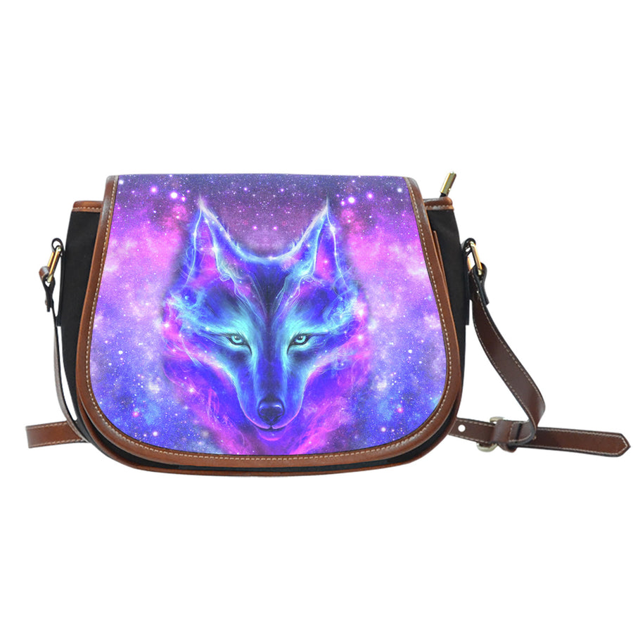 Galaxy Wolf - Saddle Bag
