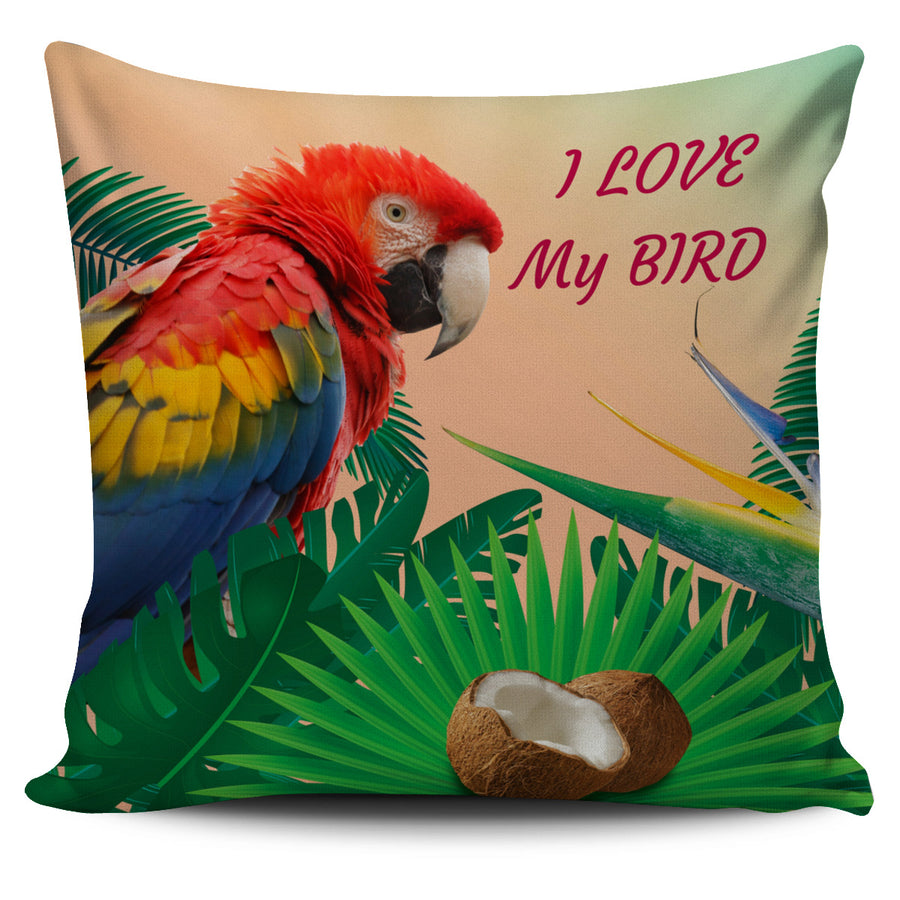 Parrot Pillow Cover
