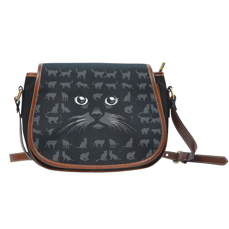 Black Cat - Saddle Bag