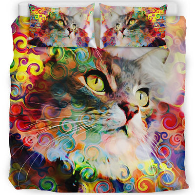Rainbow Cat Bedding Set