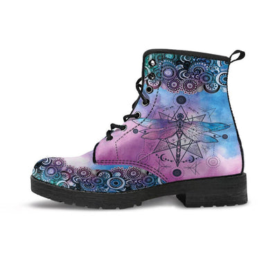 Purple Dragonfly Boots