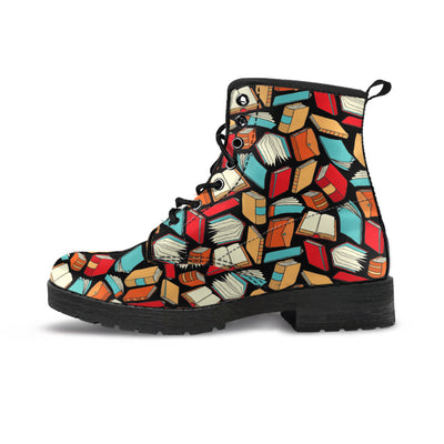 Book Lovers Pattern -  Boots