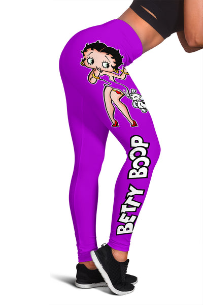 Purple Betty Boop - Leggings