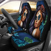 Calavera Blue Car Seat Covers (Set of 2)