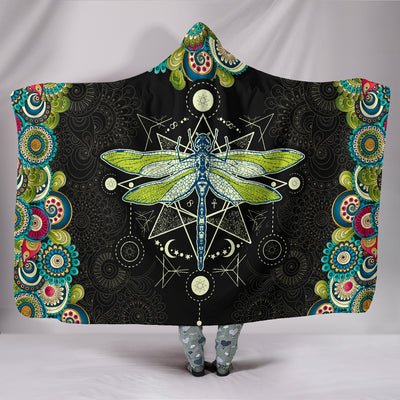 Dragonfly - Hooded Blanket