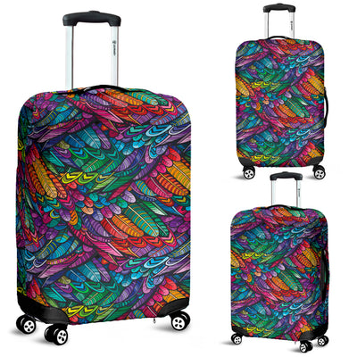 Boho Feathers - Luggage Covers