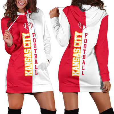 Kansas City Football - Hoodie Dress