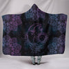 Purple Sun Moon - Hooded Blanket