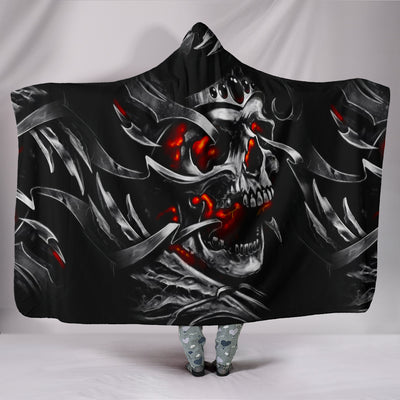 Skull King - Hooded Blanket