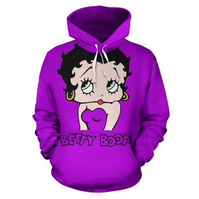 Purple Betty Boop - Hoodie